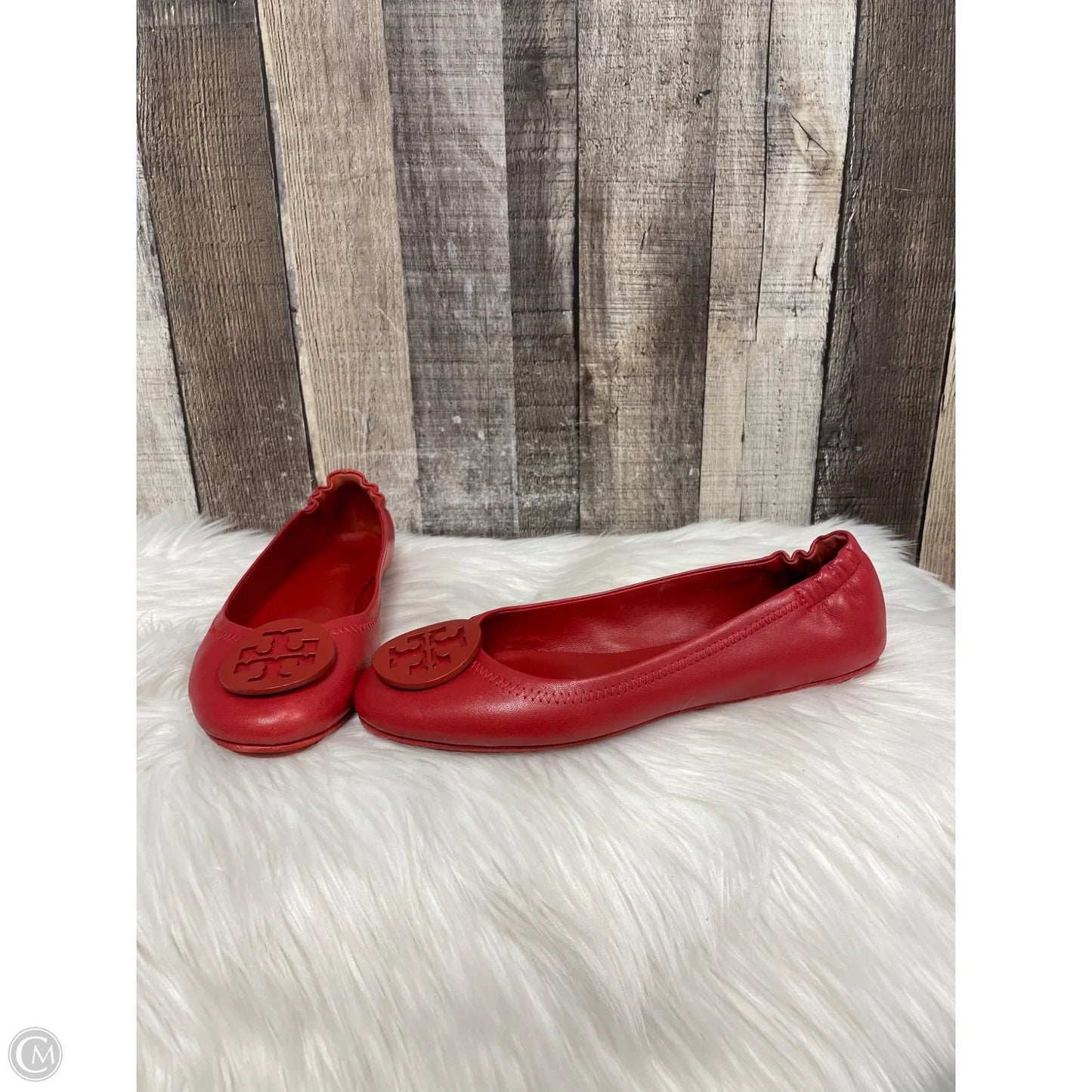 Shoes Designer By Tory Burch In Red, Size: 7