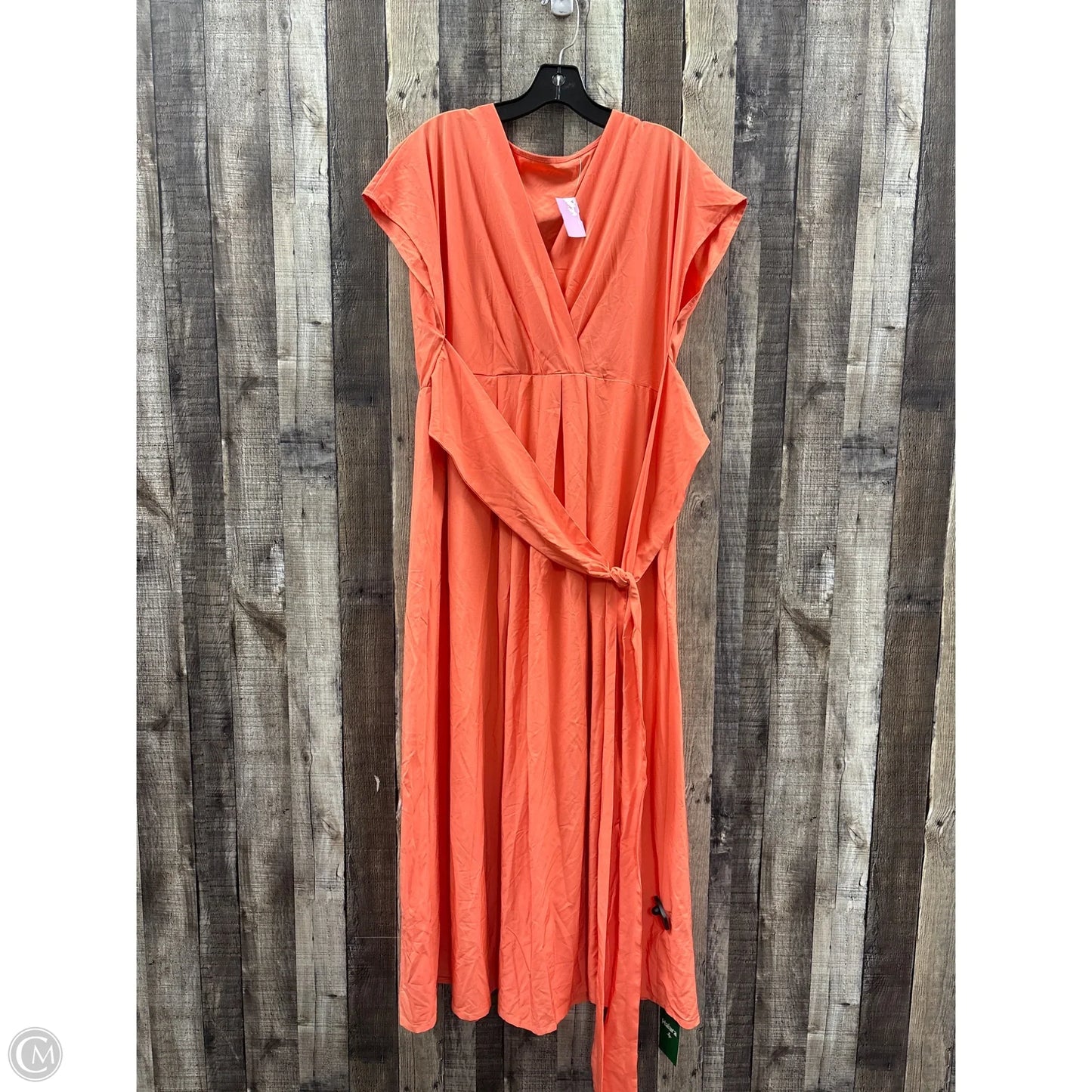 Dress Casual Maxi By Halara In Orange, Size: Xl
