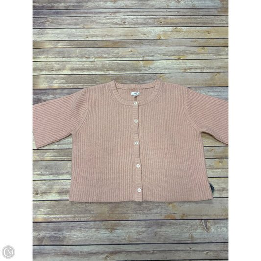 Sweater Short Sleeve By Aerie In Peach, Size: M