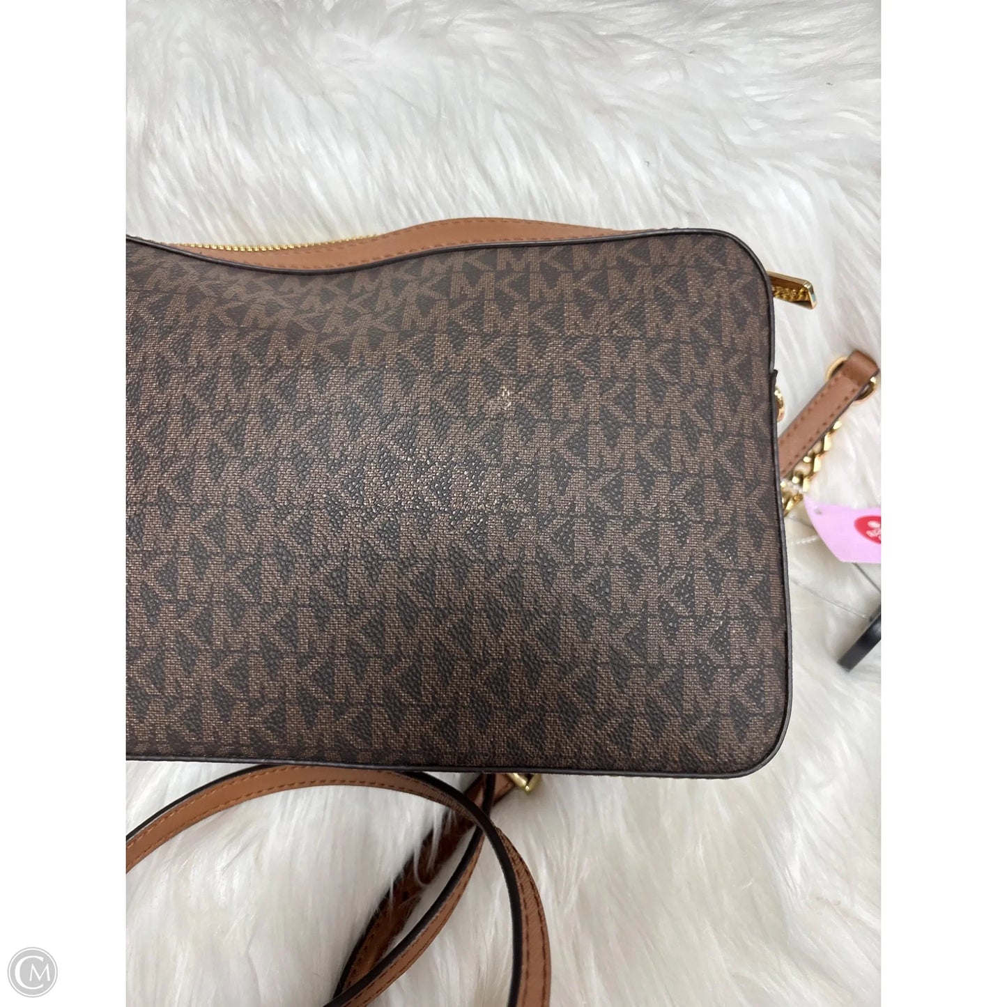Crossbody Designer By Michael Kors, Size: Medium