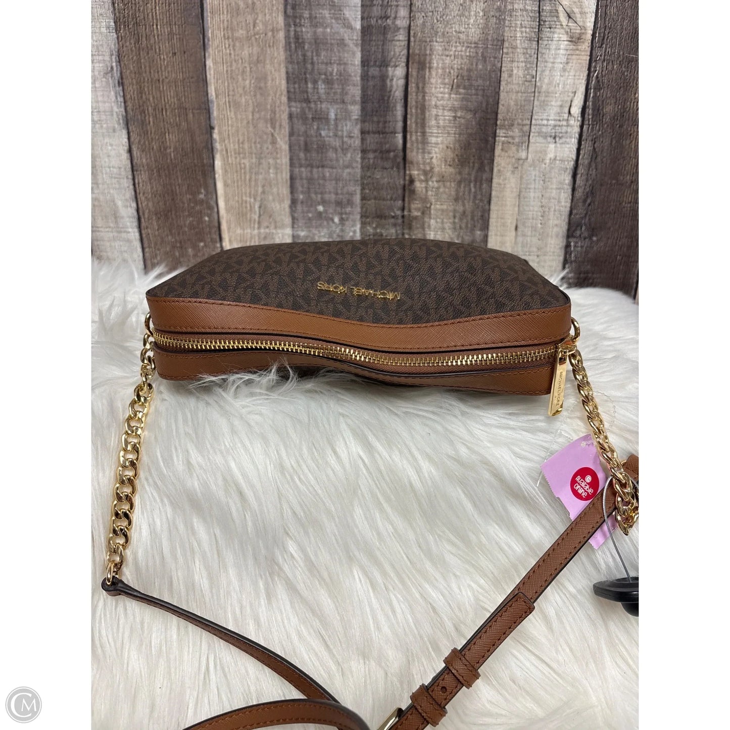 Crossbody Designer By Michael Kors, Size: Medium