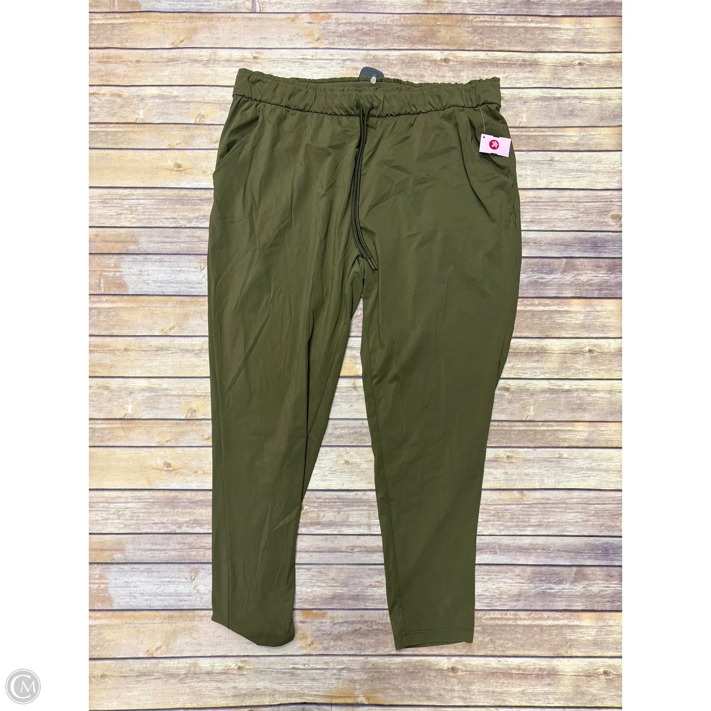 Athletic Pants By Mta Sport In Green, Size: 2x