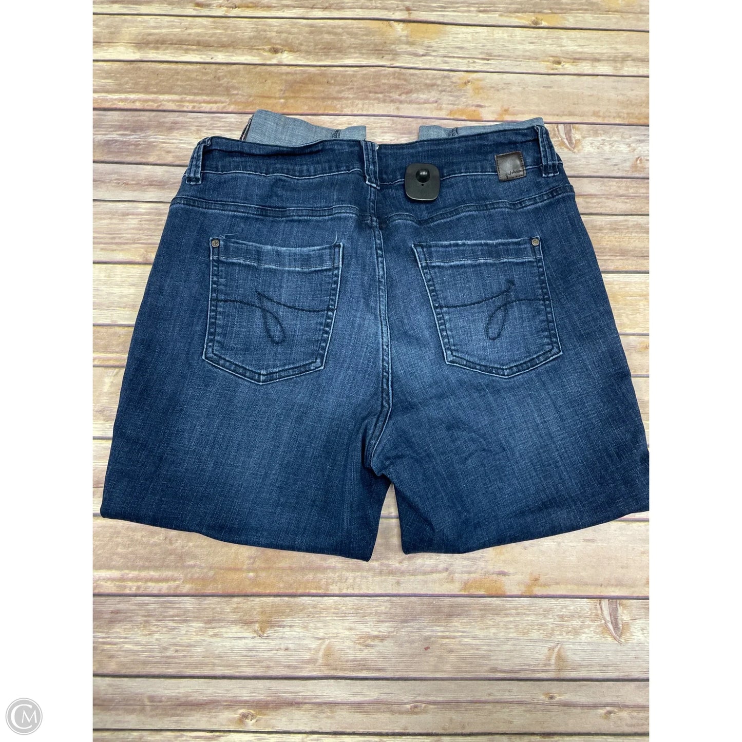 Jeans Cropped By Cme In Blue Denim, Size: 16