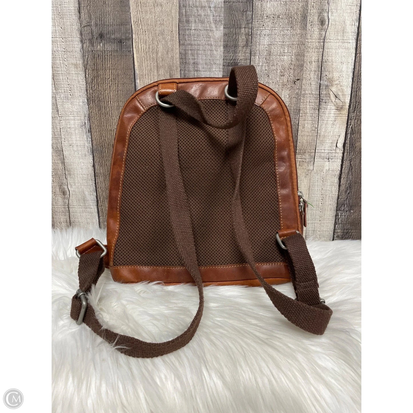 Backpack Leather By Cme, Size: Medium