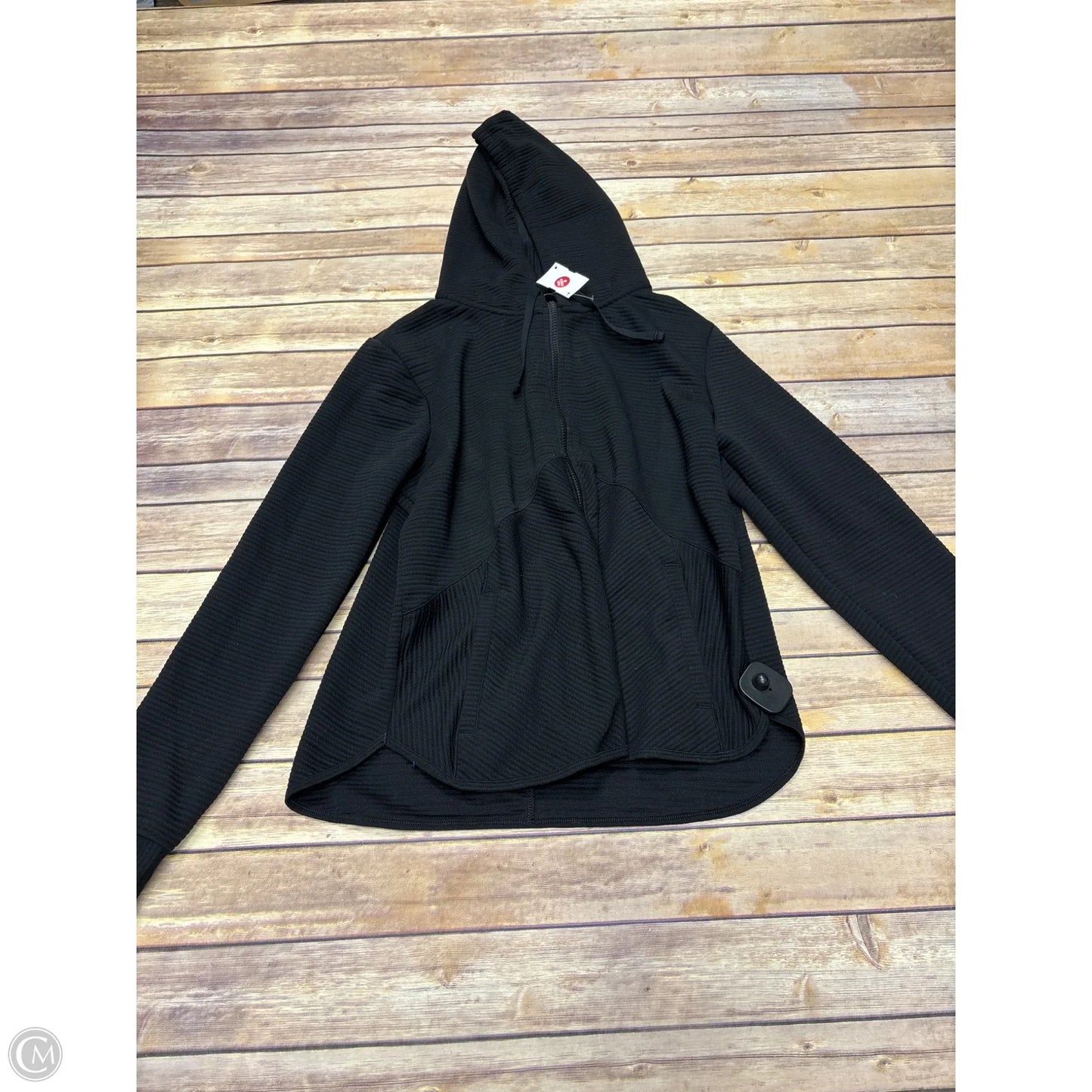 Athletic Jacket By Dsg Outerwear In Black, Size: L