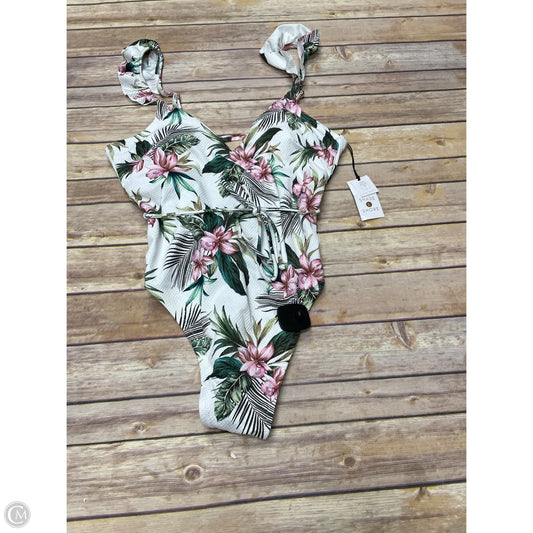 Swimsuit By Shade & Shore In Multi-colored, Size: L