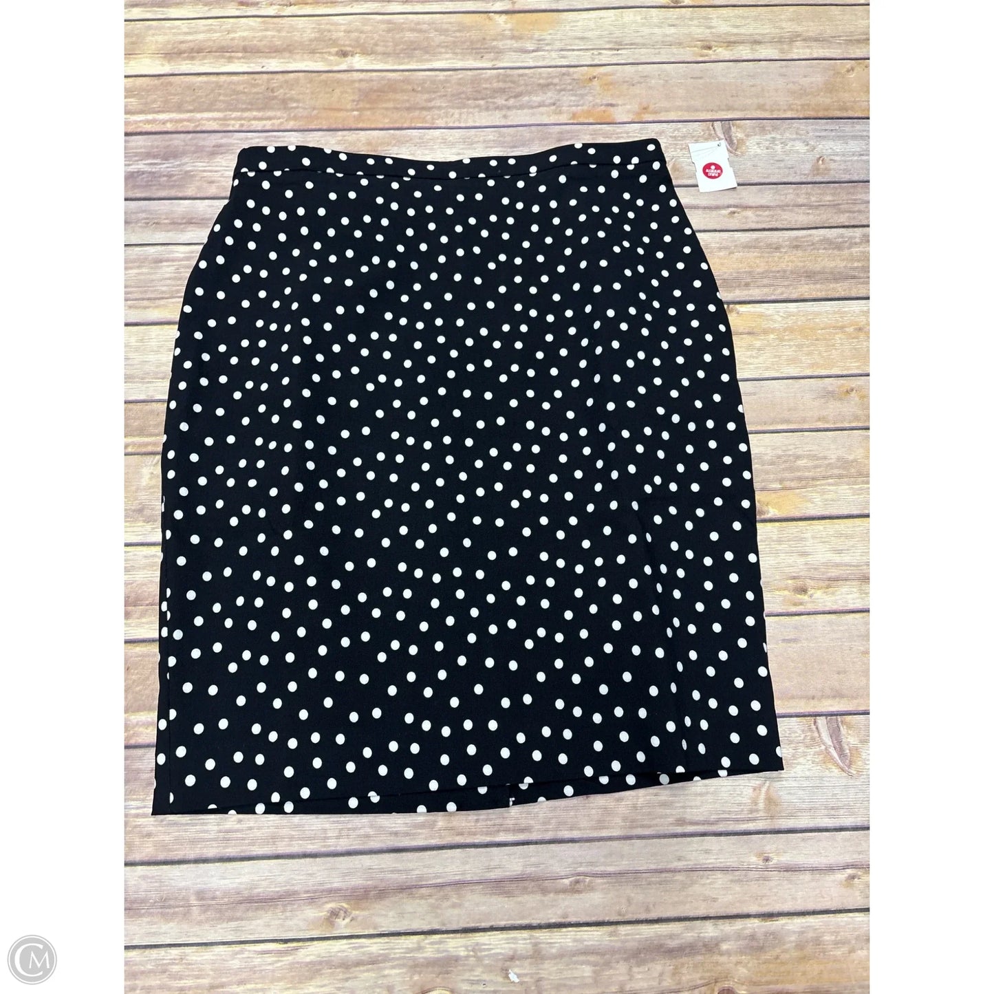 Skirt Mini & Short By White House Black Market In Polkadot Pattern, Size: M