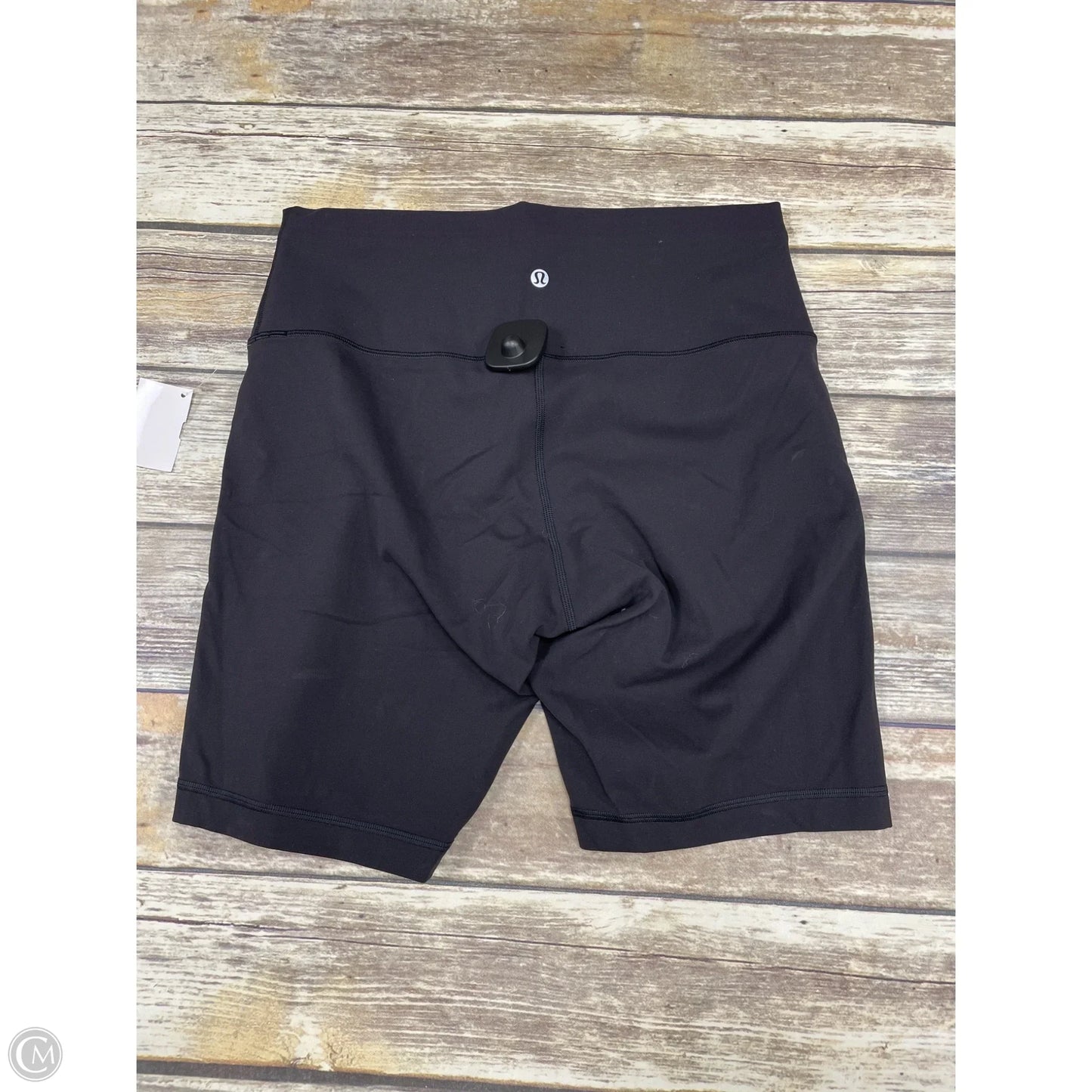 Athletic Shorts By Lululemon In Black, Size: 12