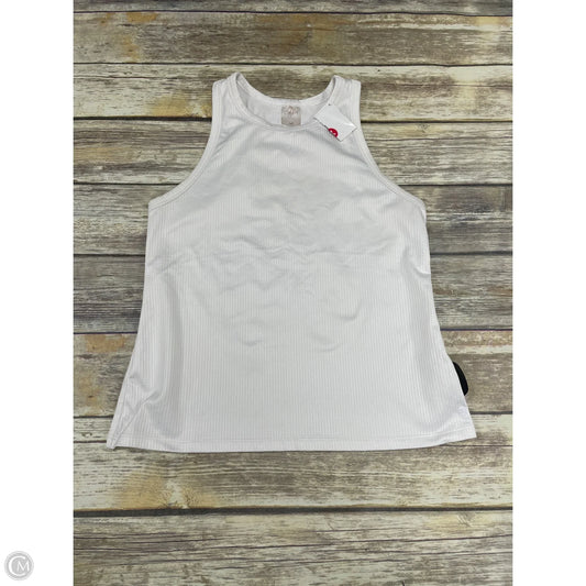 Athletic Tank Top By Calia In White, Size: M