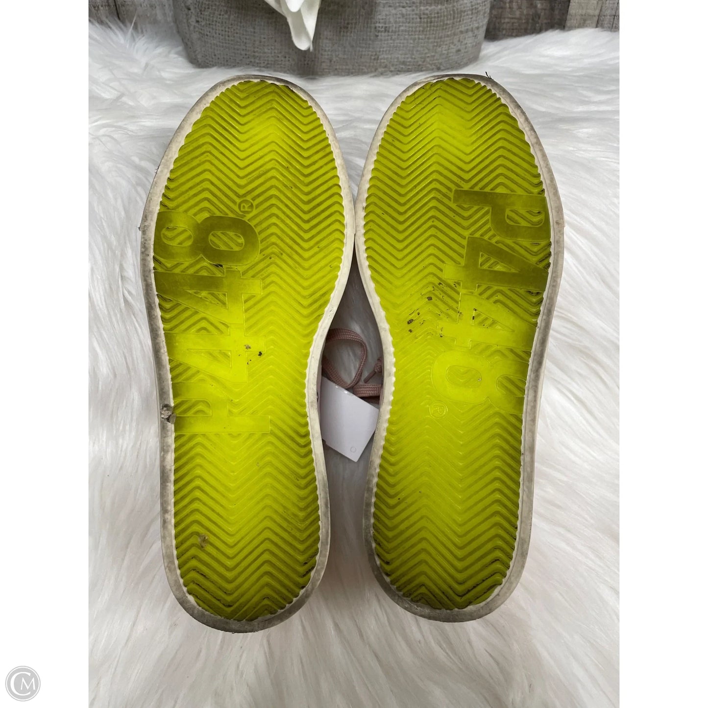 Shoes Sneakers By P448 In Pink, Size: 8