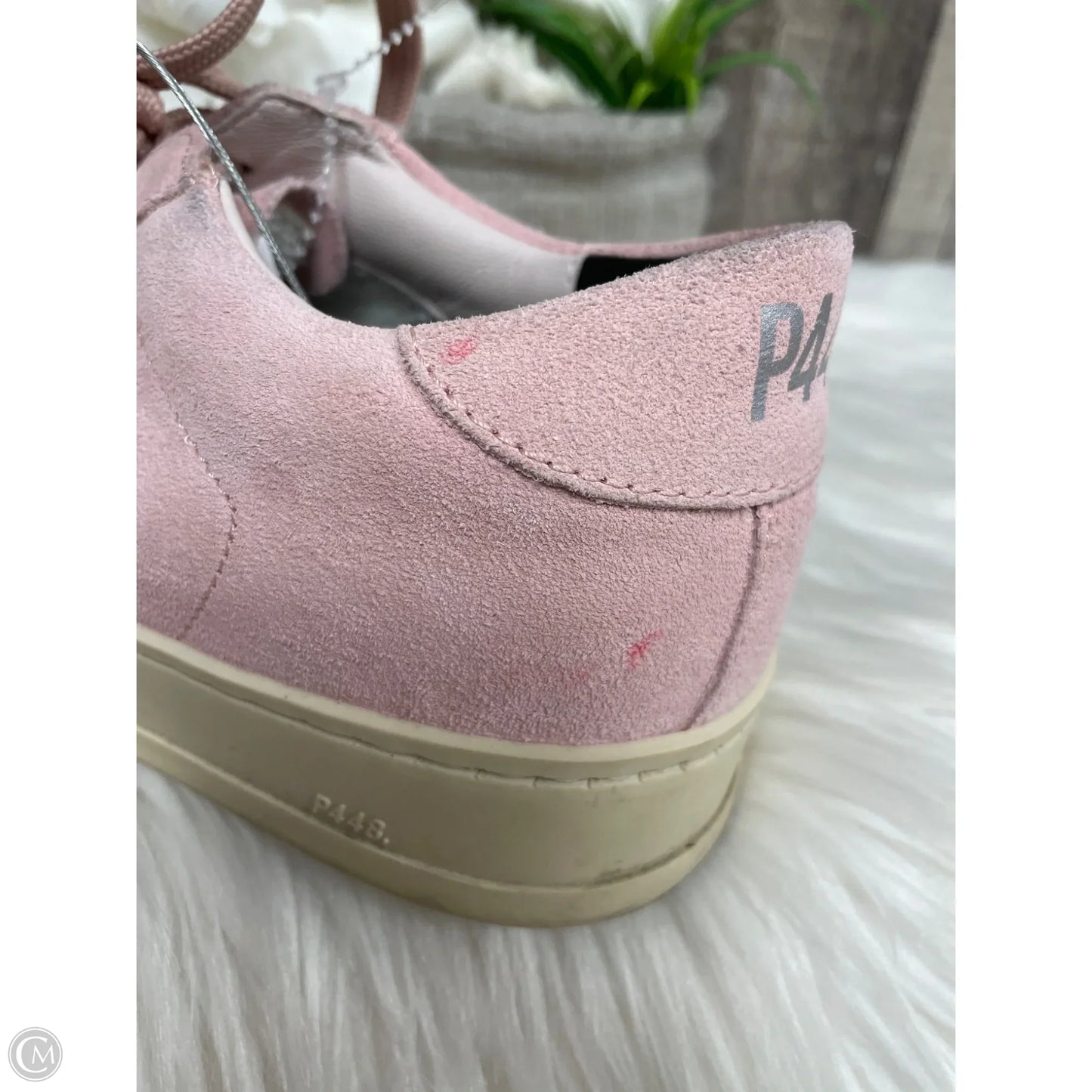 Shoes Sneakers By P448 In Pink, Size: 8