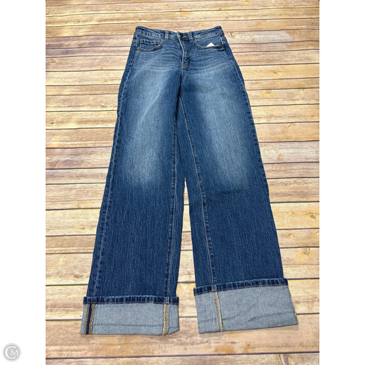 Jeans Straight By Bke In Blue Denim, Size: 6