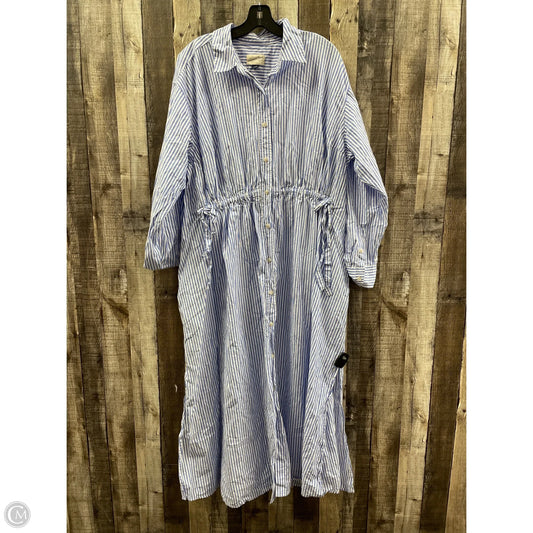 Dress Casual Maxi By Universal Thread In Striped Pattern, Size: Xxl