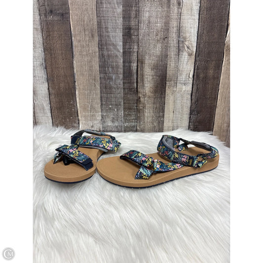 Sandals Flats By Keds In Multi-colored, Size: 8