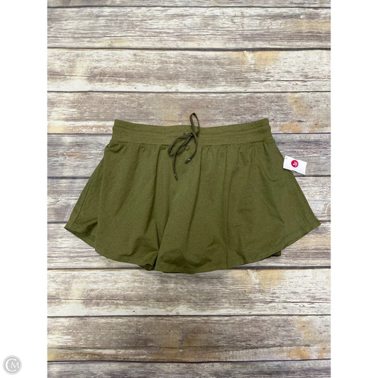 Athletic Skort By Fabletics In Green, Size: L