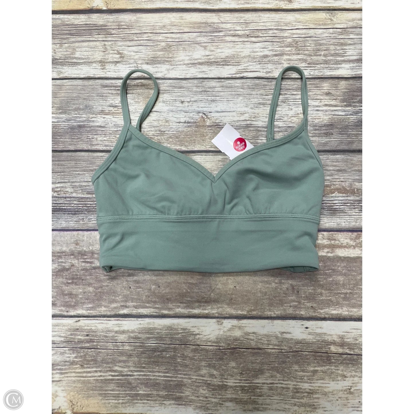 Athletic Bra By Lululemon In Green, Size: Xs