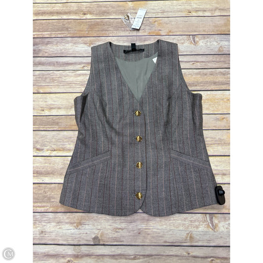 Vest Other By White House Black Market In Plaid Pattern, Size: Xs