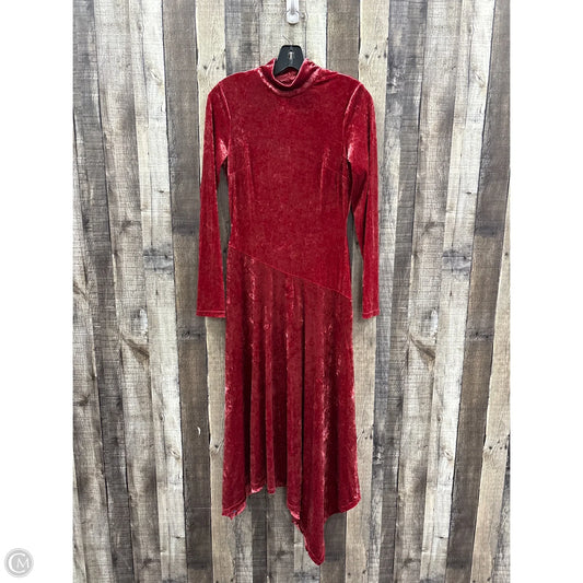 Dress Casual Maxi By Bcbgmaxazria In Red, Size: S