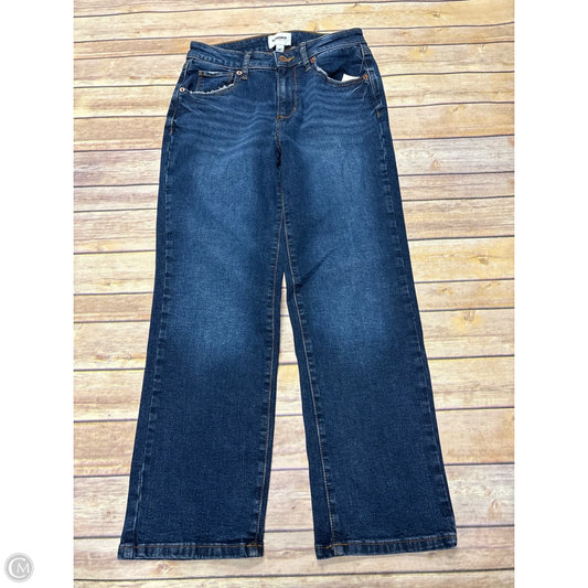 Jeans Straight By Sonoma In Black & Blue, Size: 4p