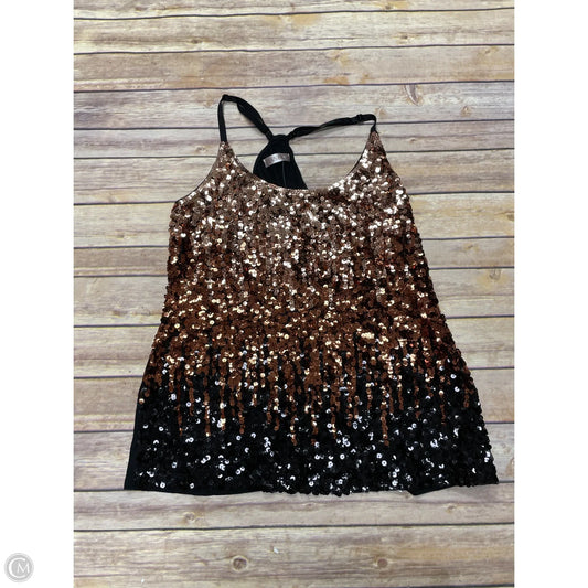 Top Sleeveless By Cme In Copper, Size: Xl