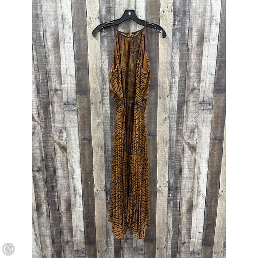 Dress Casual Maxi By White House Black Market In Snakeskin Print, Size: S