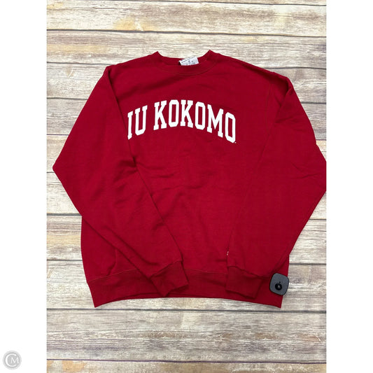 Sweatshirt Crewneck By Champion In Red, Size: M