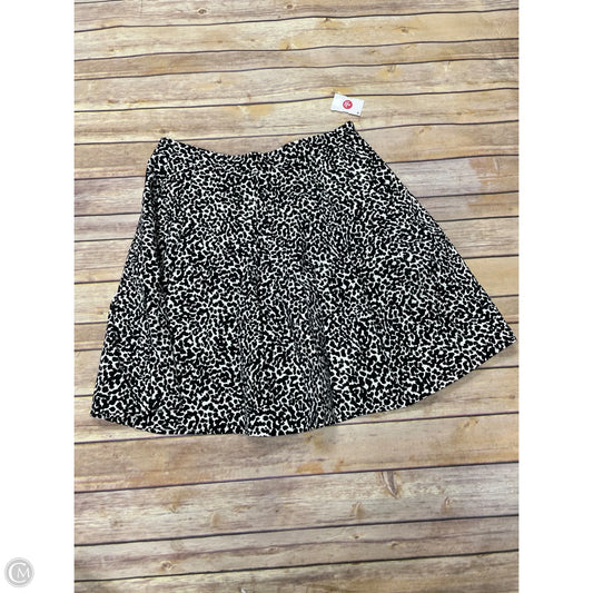 Skirt Mini & Short By Banana Republic In Animal Print, Size: M