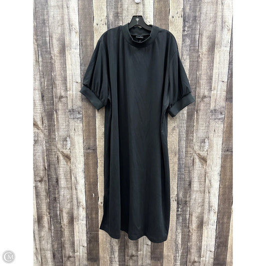 Dress Casual Maxi By Who What Wear In Black, Size: 2x