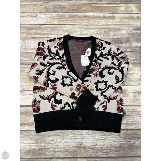 Sweater Cardigan By Tahari In Multi-colored, Size: M