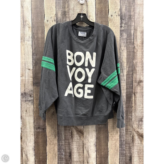 Sweatshirt Crewneck By Old Navy In Grey, Size: Xl