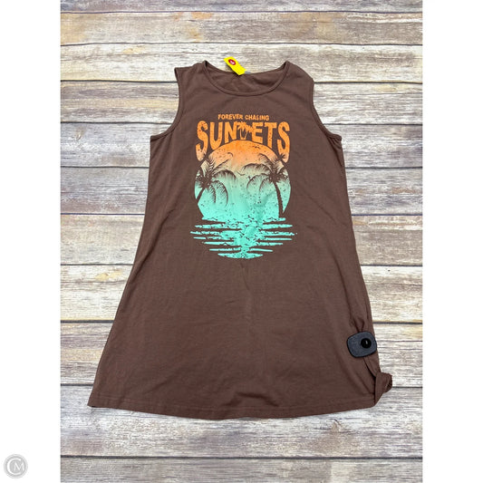 Swimwear Cover-up By Cmf In Brown, Size: S