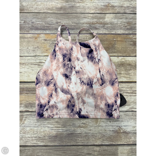 Athletic Bra By Old Navy In Tie Dye Print, Size: S