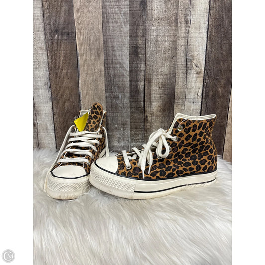Shoes Sneakers By Converse In Animal Print, Size: 8