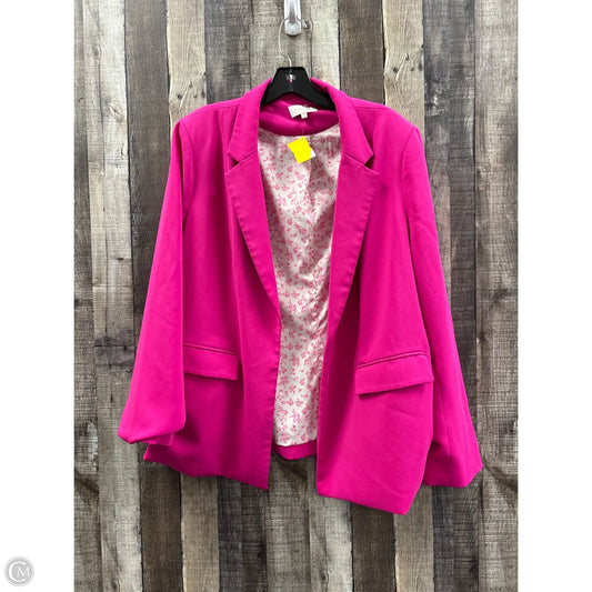 Blazer By Skies Are Blue In Pink, Size: Xxl