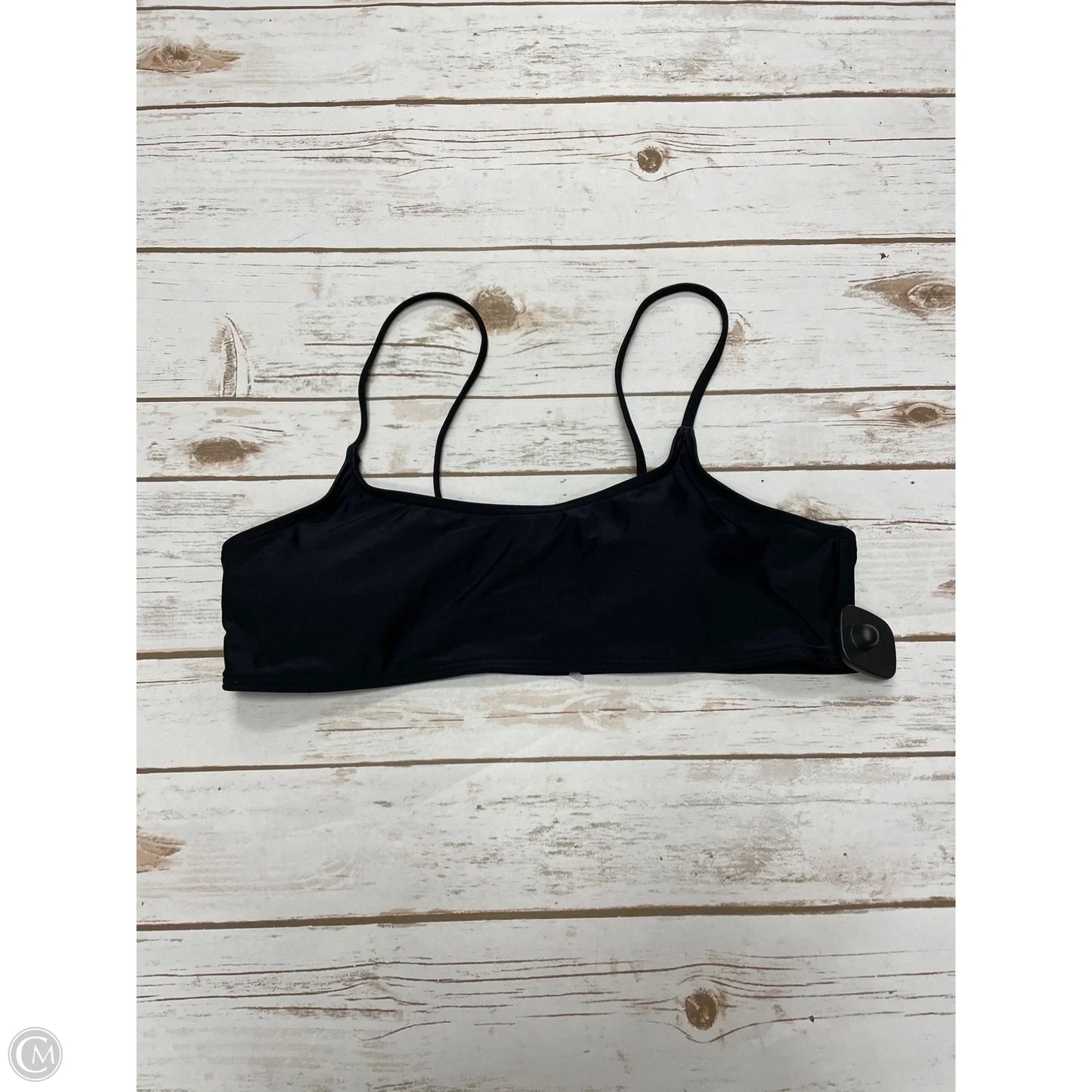Swimsuit Top By Cme In Black, Size: Xl