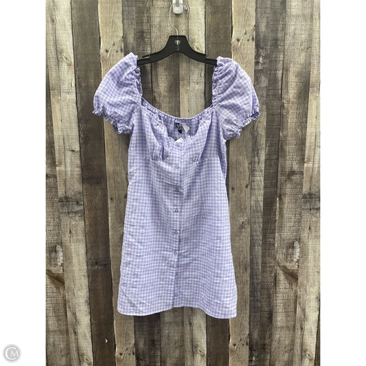 Dress Casual Short By Divided In Purple, Size: M