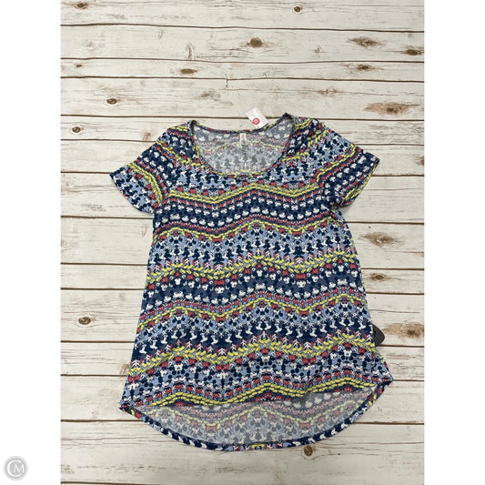 Dress Casual Short By Lularoe In Multi-colored, Size: M