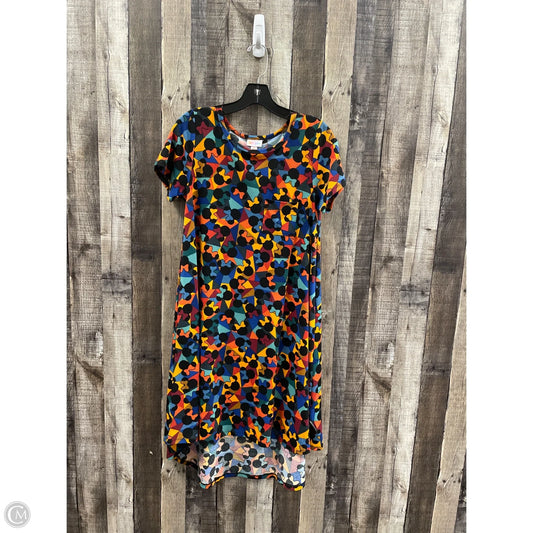 Dress Casual Midi By Lularoe In Multi-colored, Size: Xs