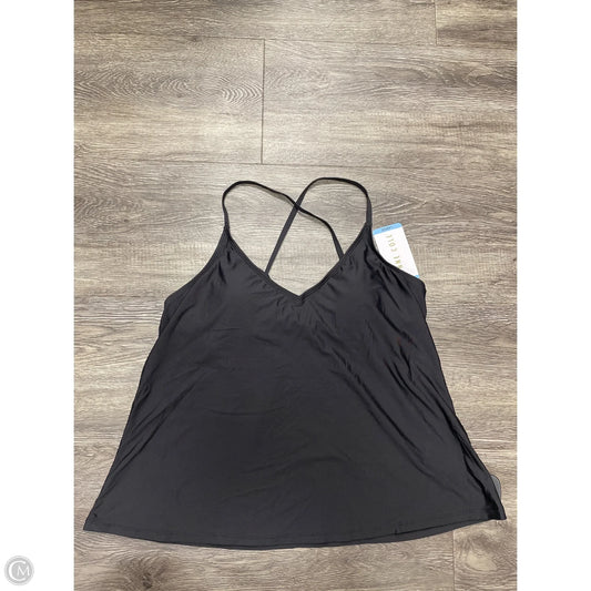 Swimsuit Top By Cme In Black, Size: L