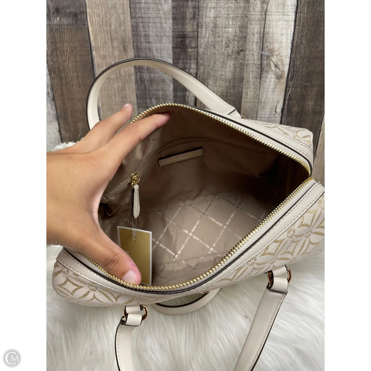 Handbag Designer By Michael Kors, Size: Medium