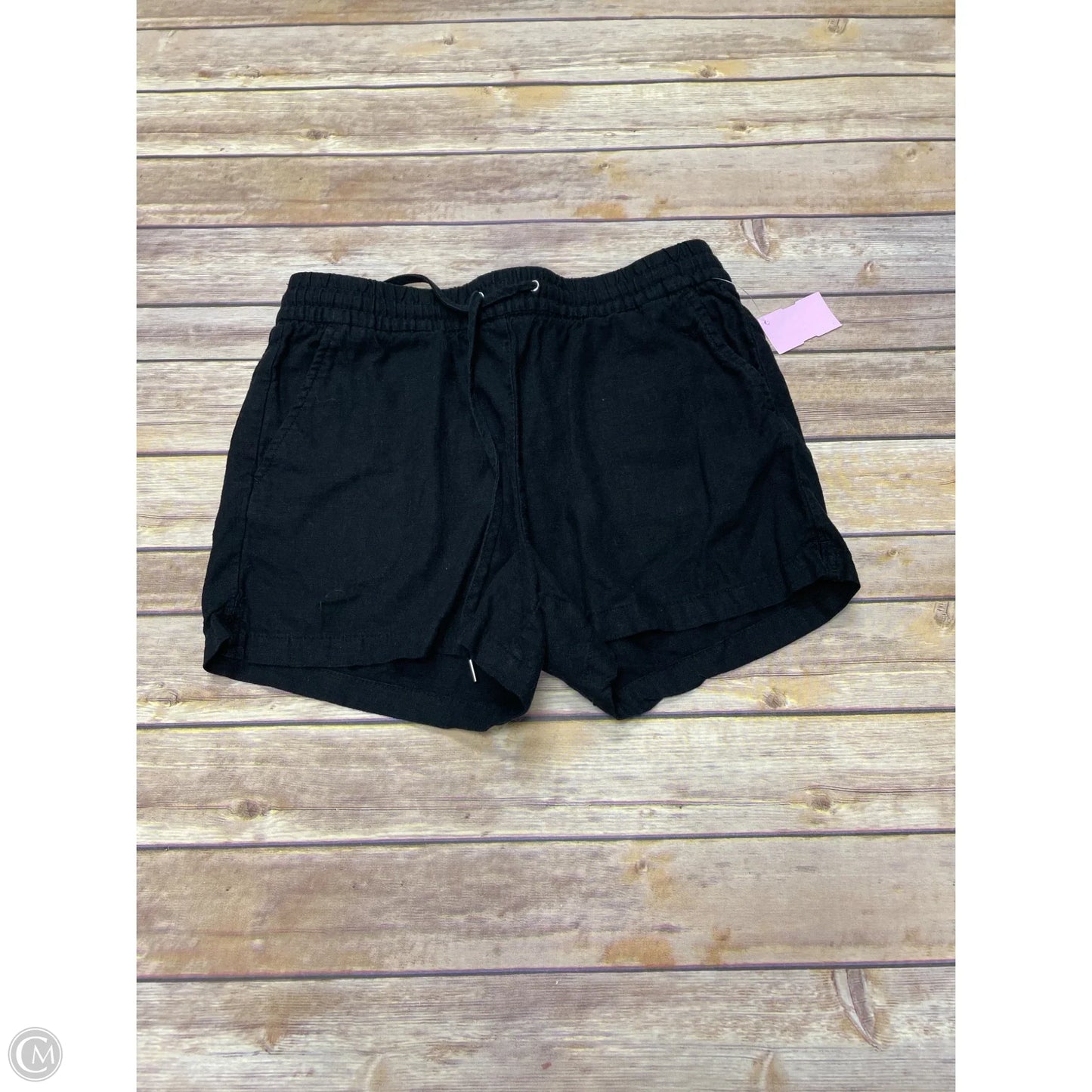 Athletic Top Short Sleeve By Adidas In Black, Size: S
