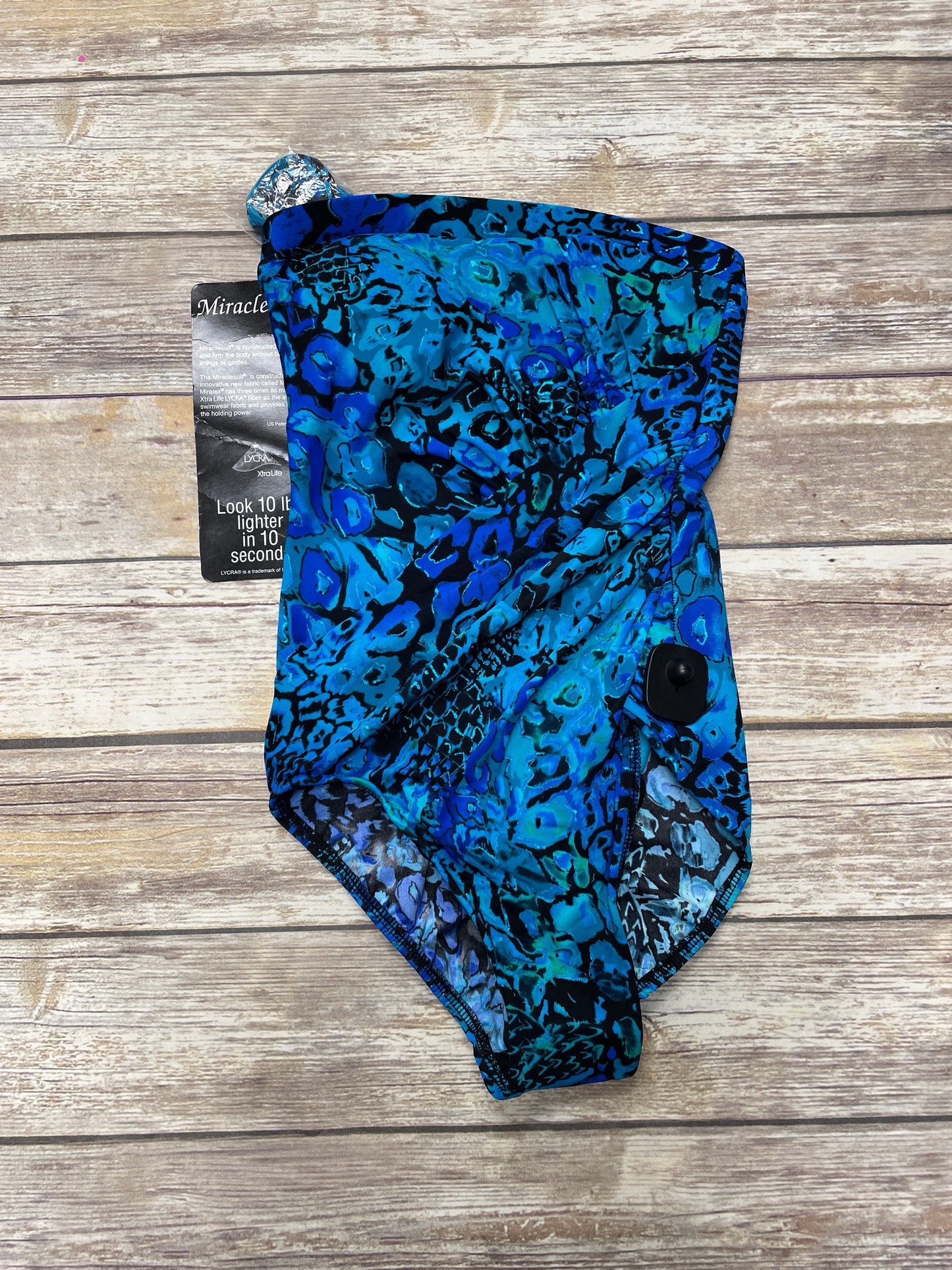Blue Swimsuit Miraclesuit, Size M