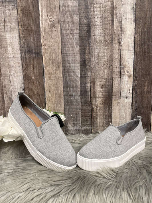 Grey Shoes Flats Halogen, Size 9.5