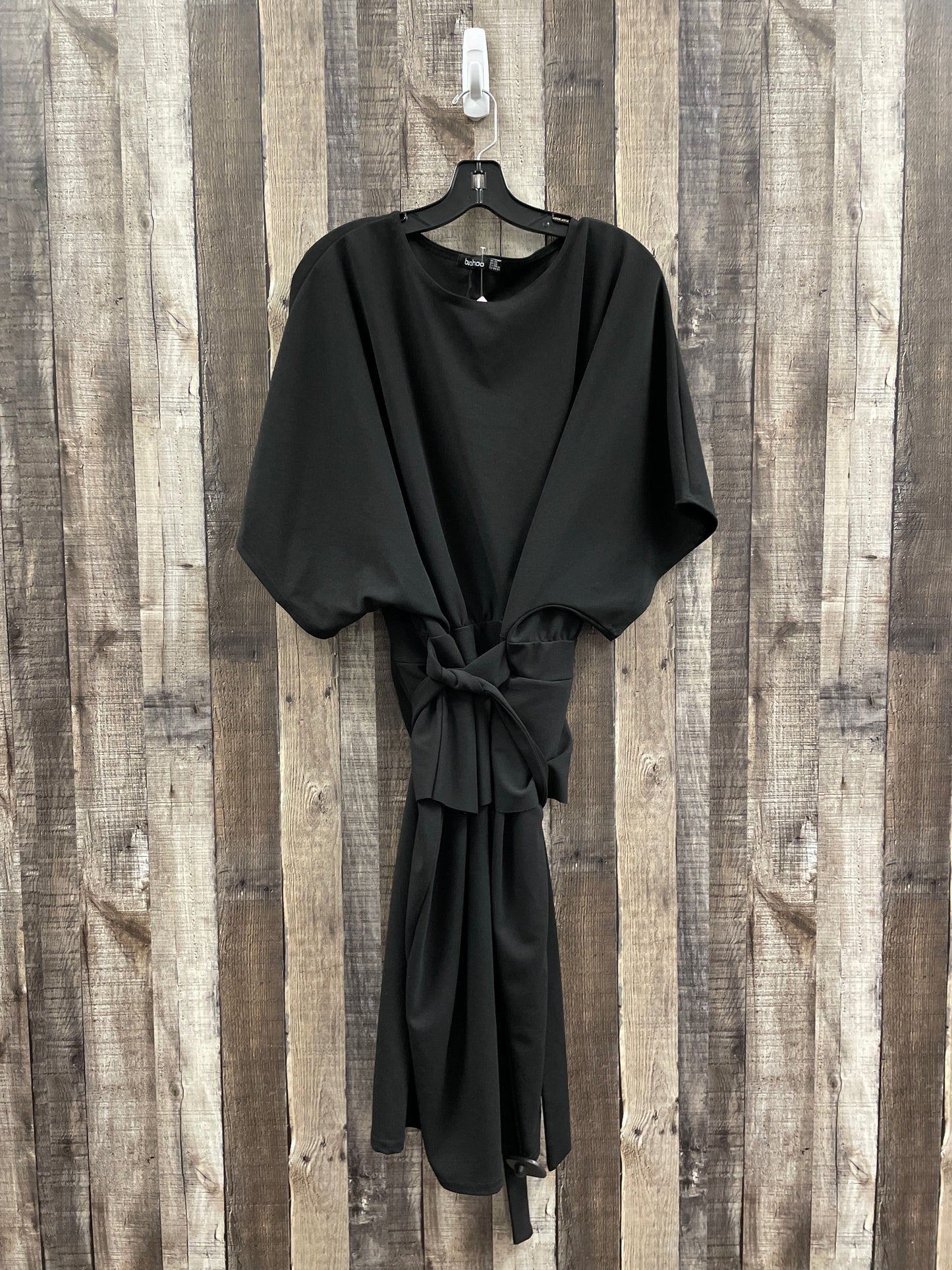Black Dress Casual Maxi Boohoo Boutique, Size 3x