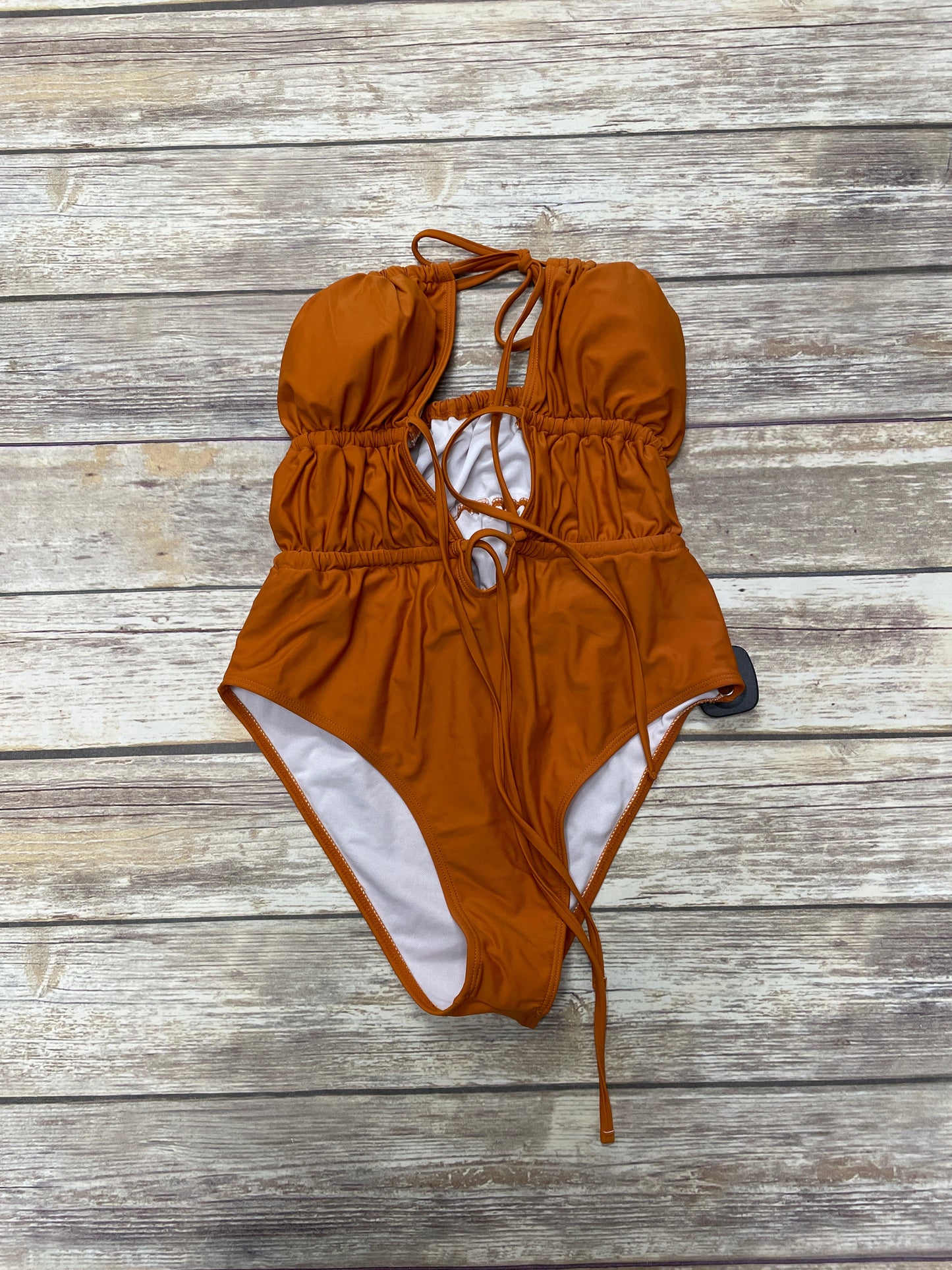 Orange Swimsuit Shein, Size L