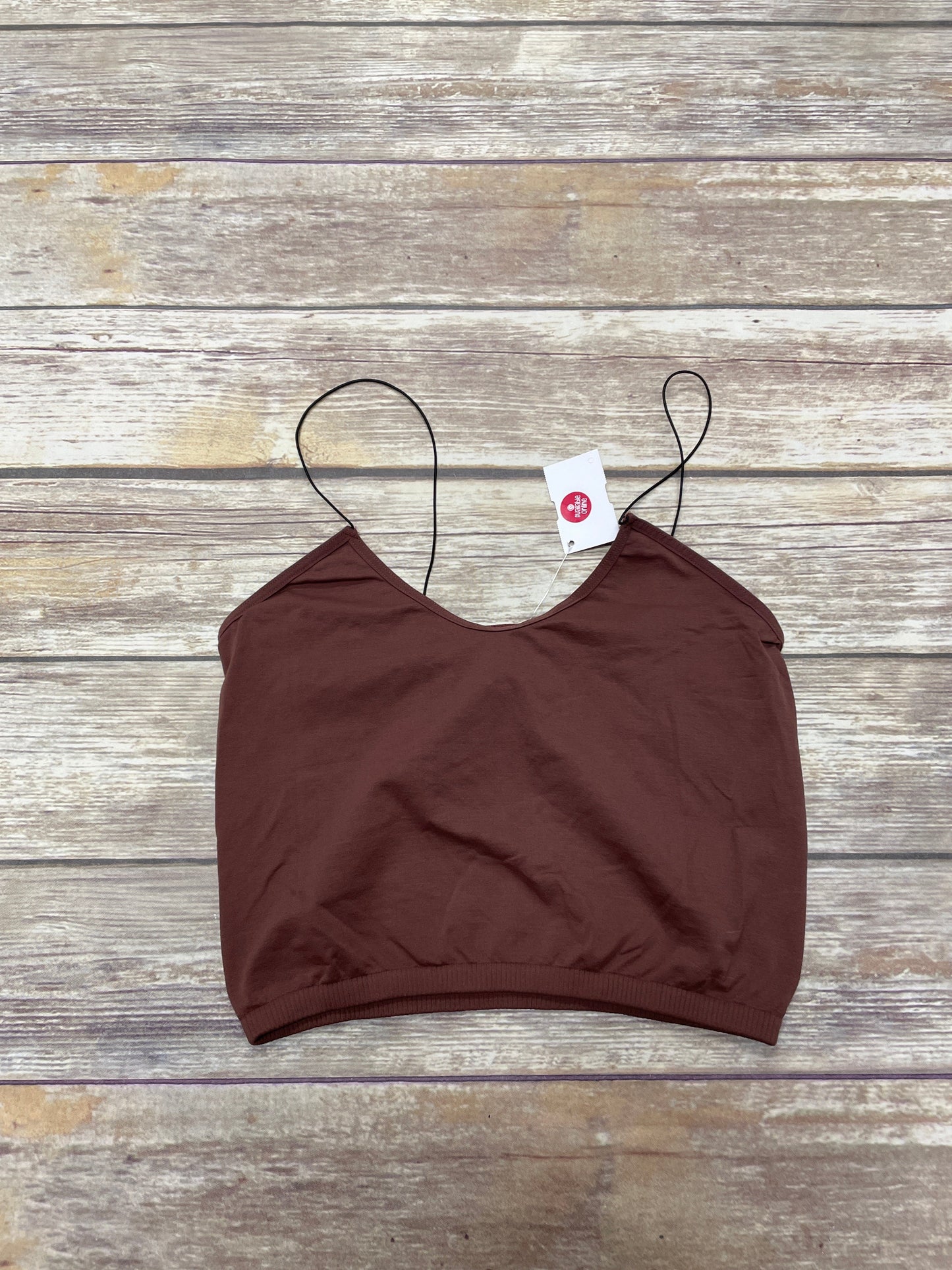 Brown Top Sleeveless Free People, Size M