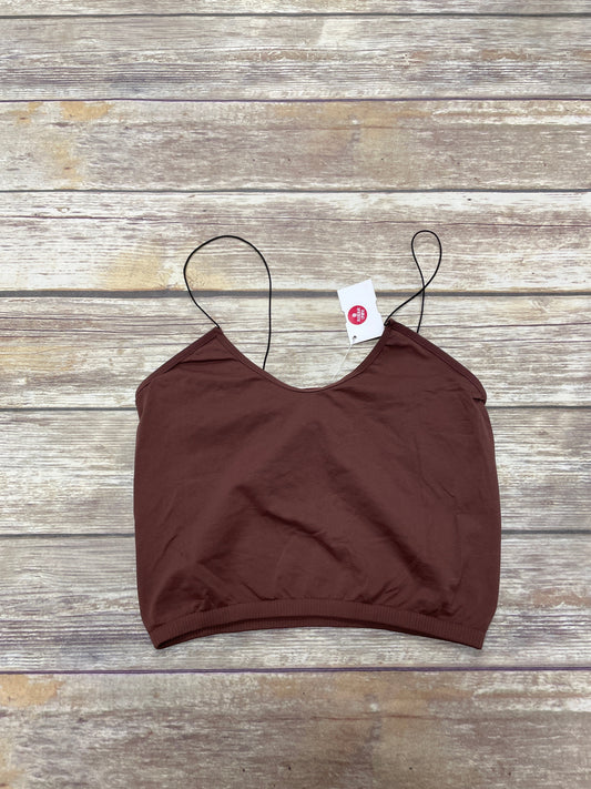 Brown Top Sleeveless Free People, Size M