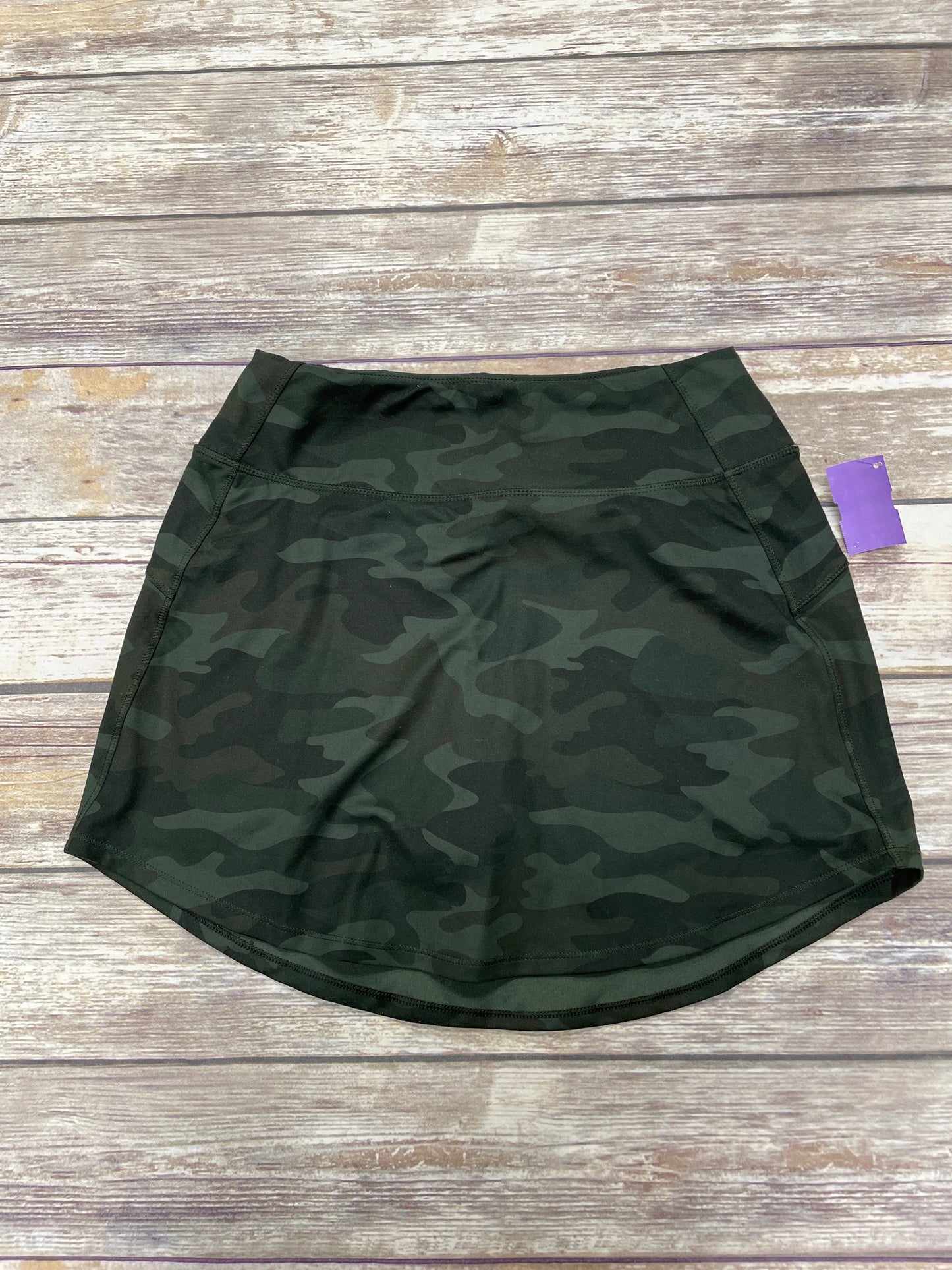 Camouflage Print Athletic Skort Dsg Outerwear, Size S