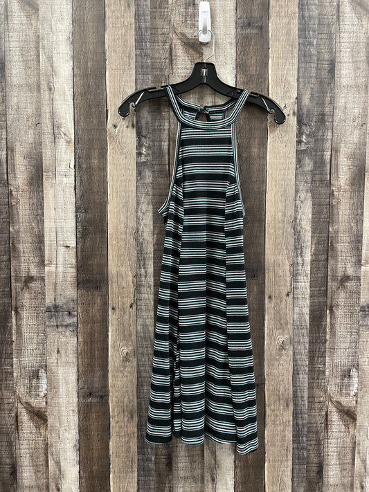 Striped Pattern Dress Casual Short Hollister, Size M