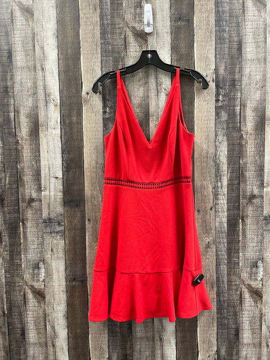 Red Dress Casual Short Speechless, Size M